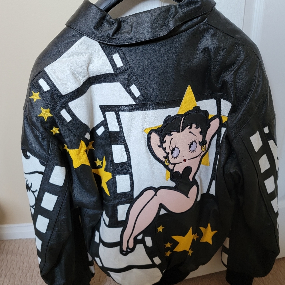 Betty Boop - American Toons Leather Jacket